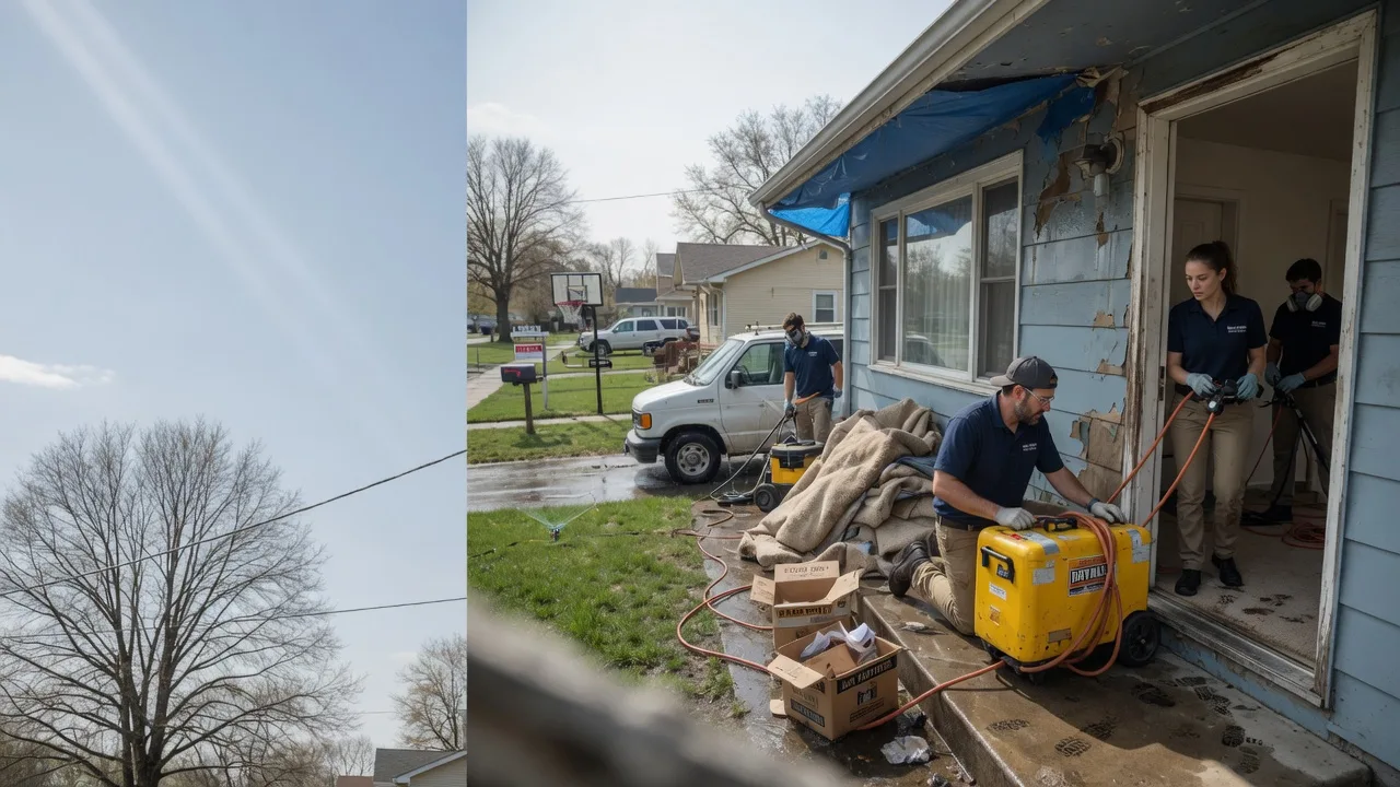 Basement Flood Cleanup in Centerville, LA near me